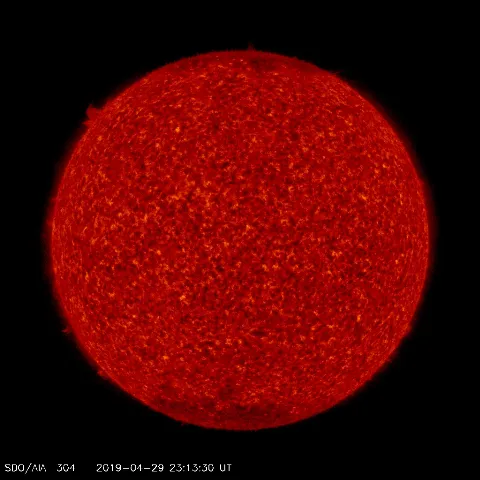 Image of Sun's transition region