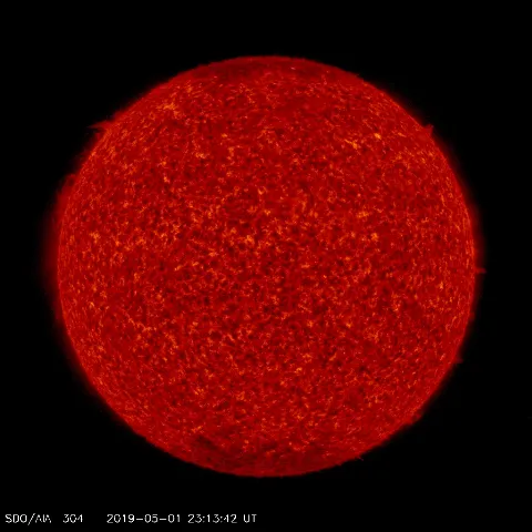 Image of Sun's transition region