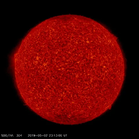 Image of Sun's transition region