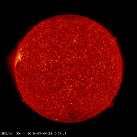 Image of Sun's transition region