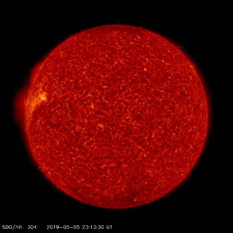 Image of Sun's transition region