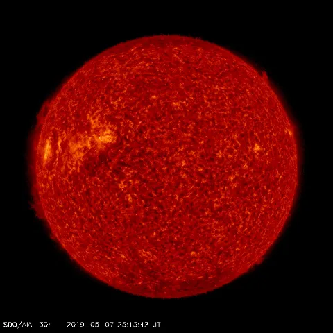 Image of Sun's transition region