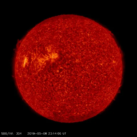 Image of Sun's transition region