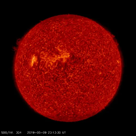 Image of Sun's transition region