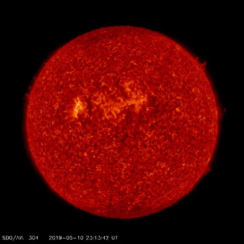 Image of Sun's transition region