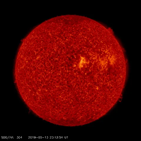 Image of Sun's transition region