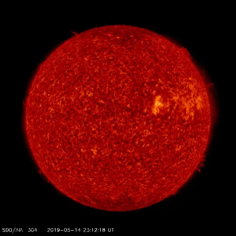 Image of Sun's transition region