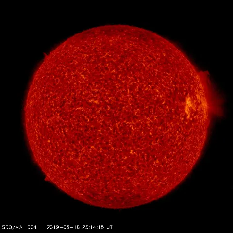 Image of Sun's transition region