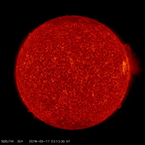 Image of Sun's transition region