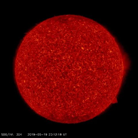 Image of Sun's transition region