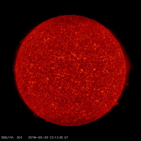 Image of Sun's transition region