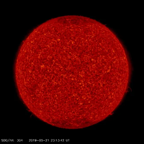 Image of Sun's transition region