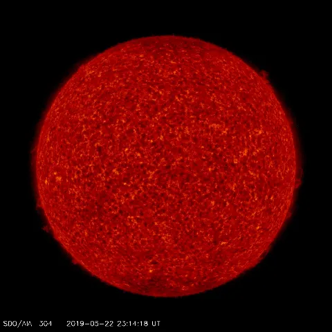 Image of Sun's transition region