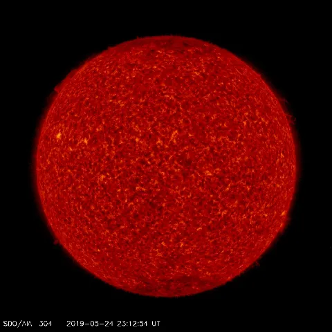 Image of Sun's transition region