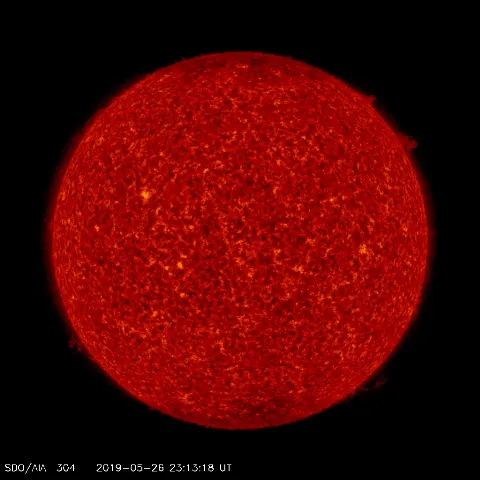 Image of Sun's transition region