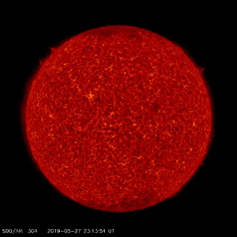 Image of Sun's transition region