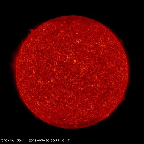 Image of Sun's transition region