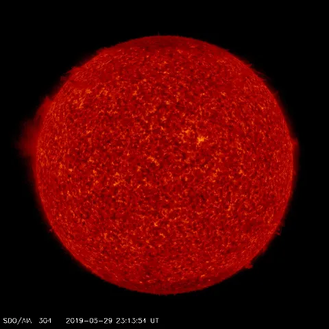 Image of Sun's transition region