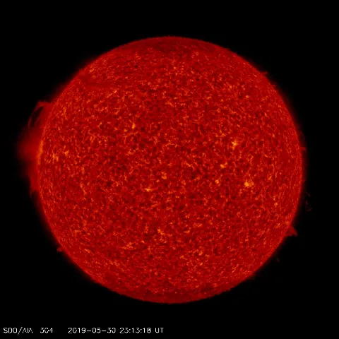 Image of Sun's transition region