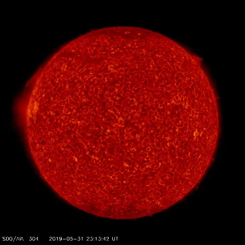 Image of Sun's transition region