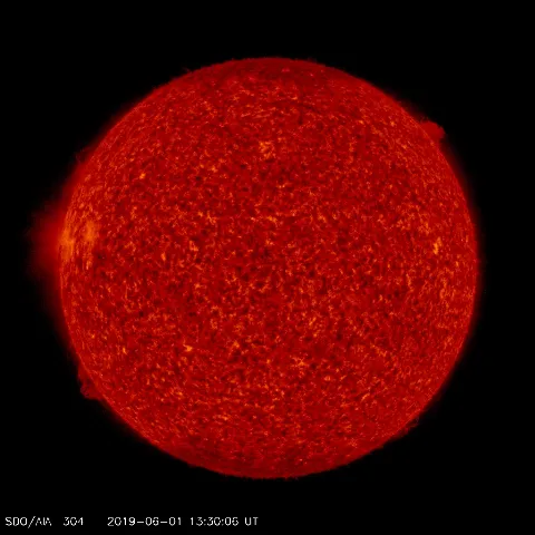 Image of Sun's transition region