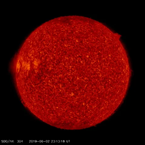 Image of Sun's transition region