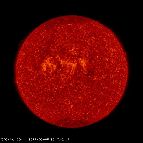 Image of Sun's transition region