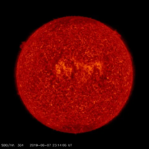 Image of Sun's transition region