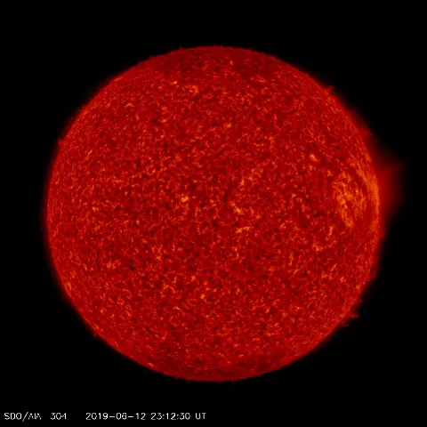 Image of Sun's transition region