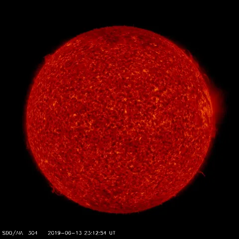 Image of Sun's transition region