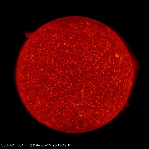 Image of Sun's transition region