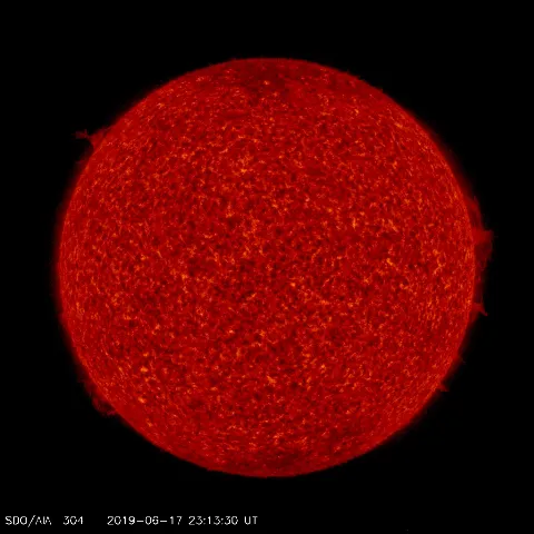 Image of Sun's transition region