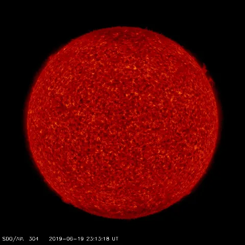 Image of Sun's transition region