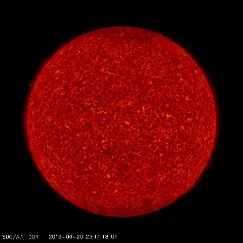 Image of Sun's transition region