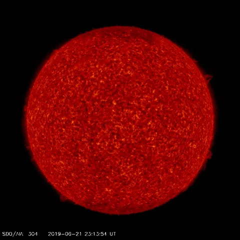 Image of Sun's transition region