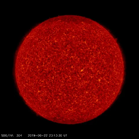 Image of Sun's transition region