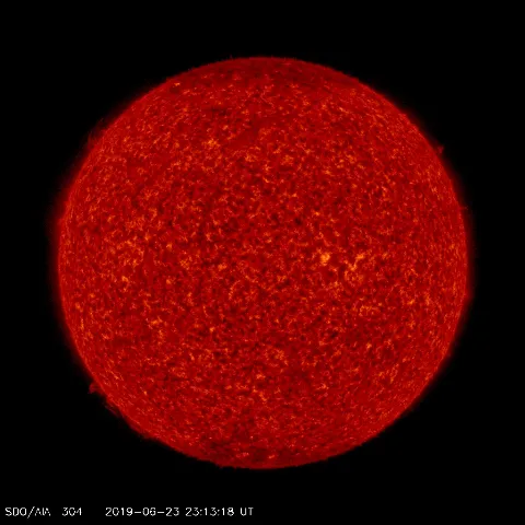 Image of Sun's transition region