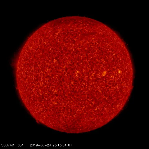 Image of Sun's transition region