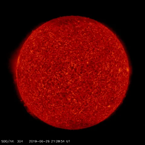 Image of Sun's transition region