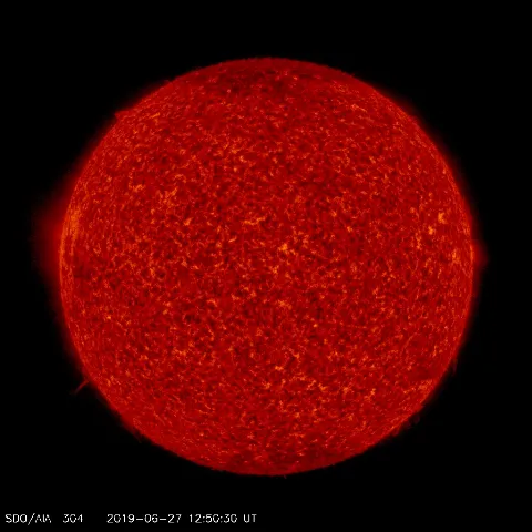 Image of Sun's transition region