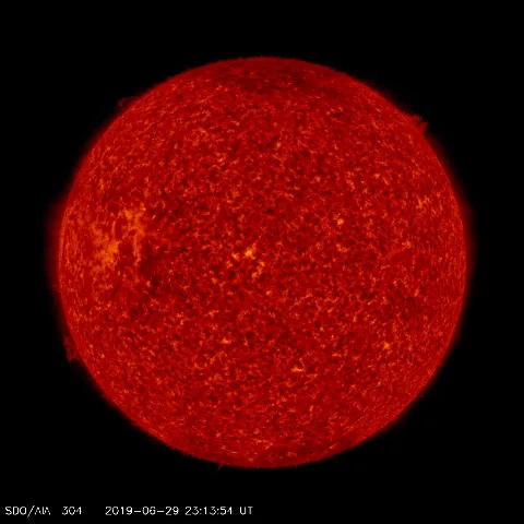 Image of Sun's transition region