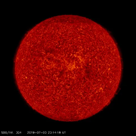 Image of Sun's transition region