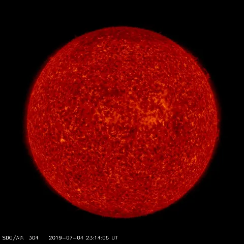 Image of Sun's transition region