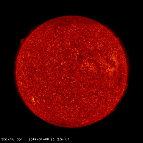 Image of Sun's transition region