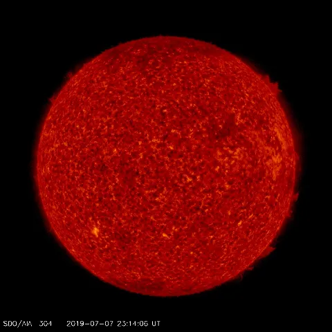 Image of Sun's transition region