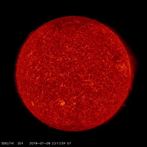 Image of Sun's transition region