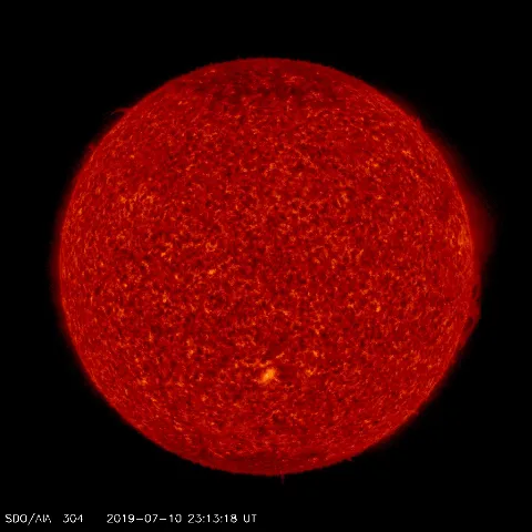 Image of Sun's transition region