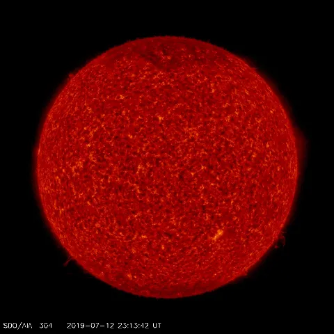 Image of Sun's transition region