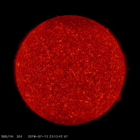 Image of Sun's transition region