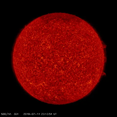 Image of Sun's transition region